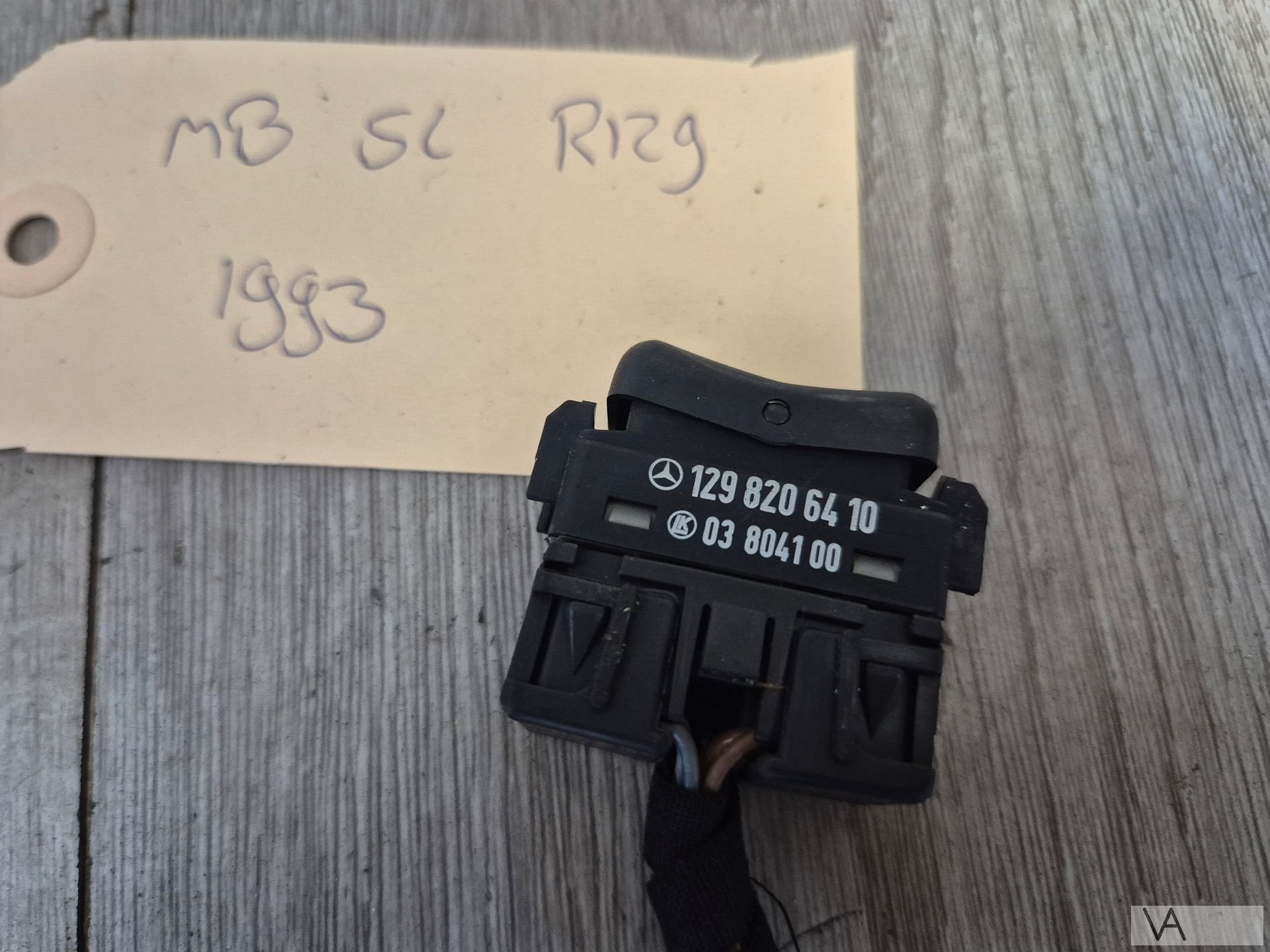 Rollbar schakelaar van Mercedes SL R129 1989-2003 1298206410, Auto-onderdelen, Gebruikt, -, Ophalen of Verzenden, -
