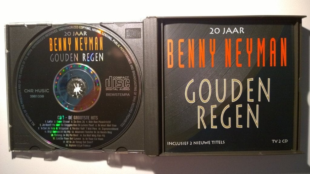 Benny Neyman - 20 Jaar Gouden Regen, Ophalen of Verzenden, Zo goed als nieuw, Pop