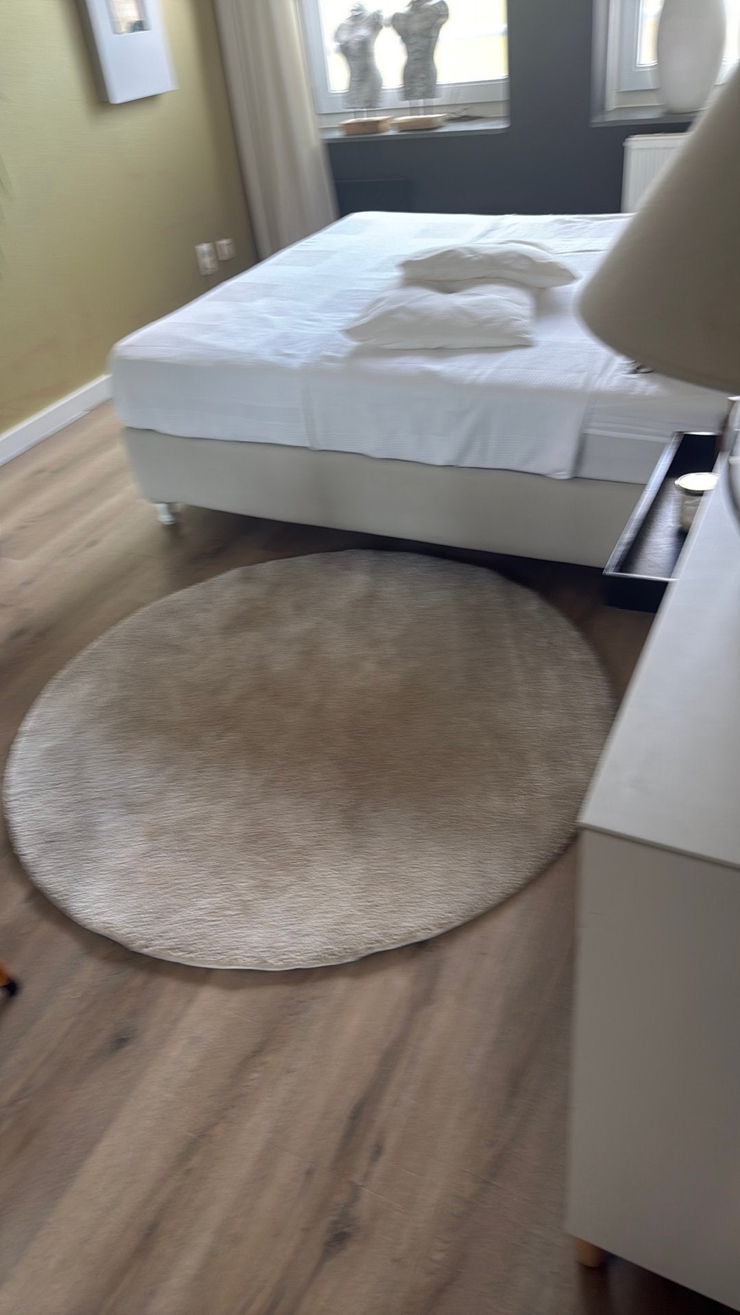 3 ronde kleden 160 cm rond Ikea, Huis en Inrichting, Stoffering | Tapijten en Kleden, Ophalen of Verzenden, Zo goed als nieuw