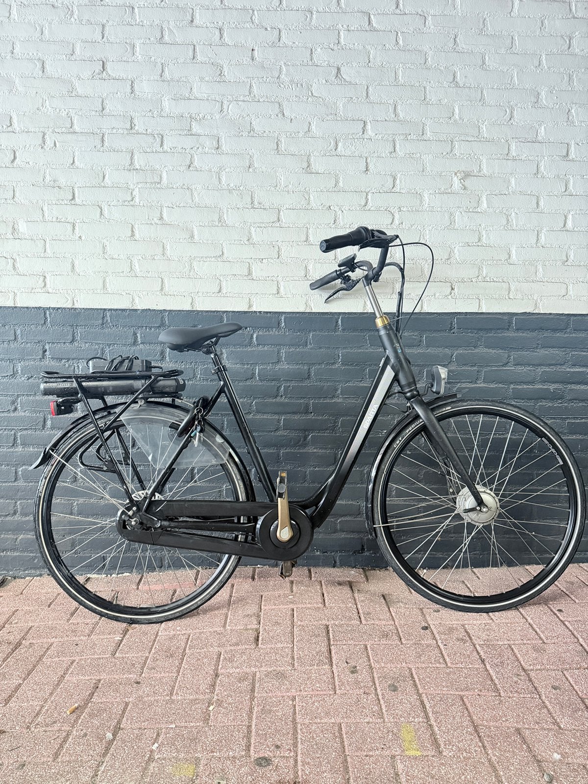 Sparta F7E D57 ebike stadsfiets in goede staat damesfiets, 56 cm of meer, Ophalen, Zo goed als nieuw, Sparta