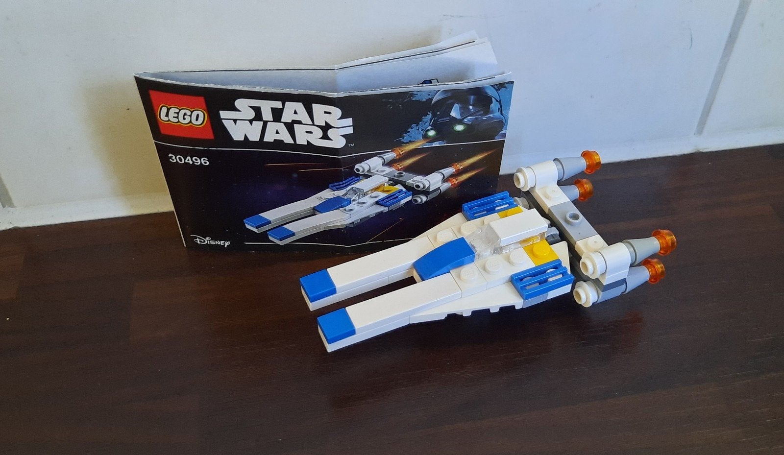 Lego starwars - 30496 v-wing fighter - compleet, Star Wars, Lego, Compleet, Ophalen of Verzenden