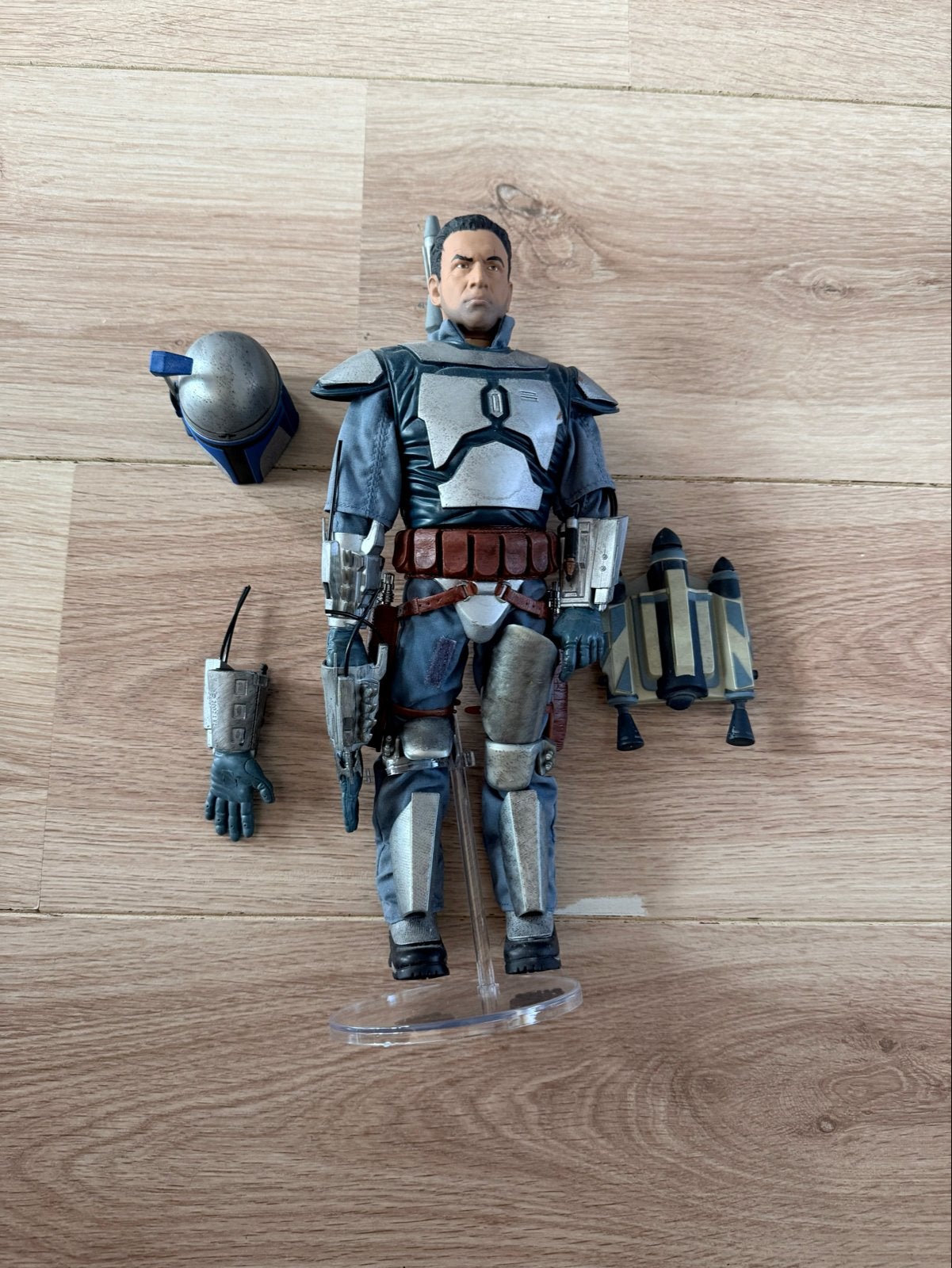 Star Wars Jango Fett Figuur - Compleet, Ophalen of Verzenden, Zo goed als nieuw