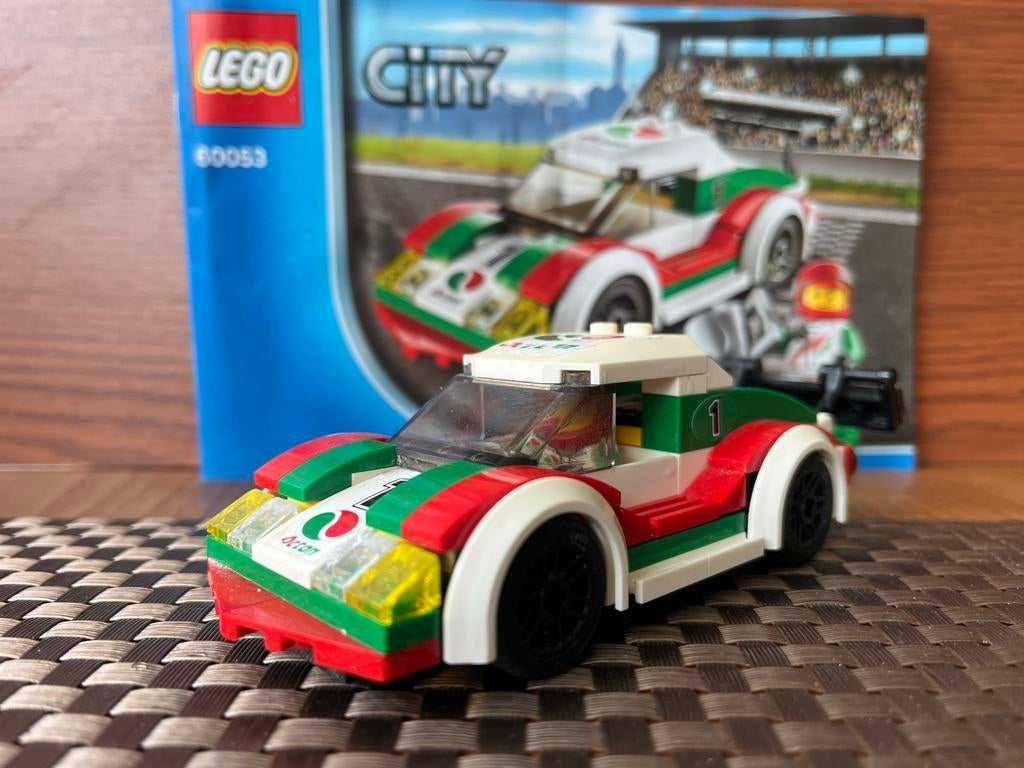 LEGO City Raceauto 60053 - Complete Set, Ophalen, Zo goed als nieuw, Complete set, Lego