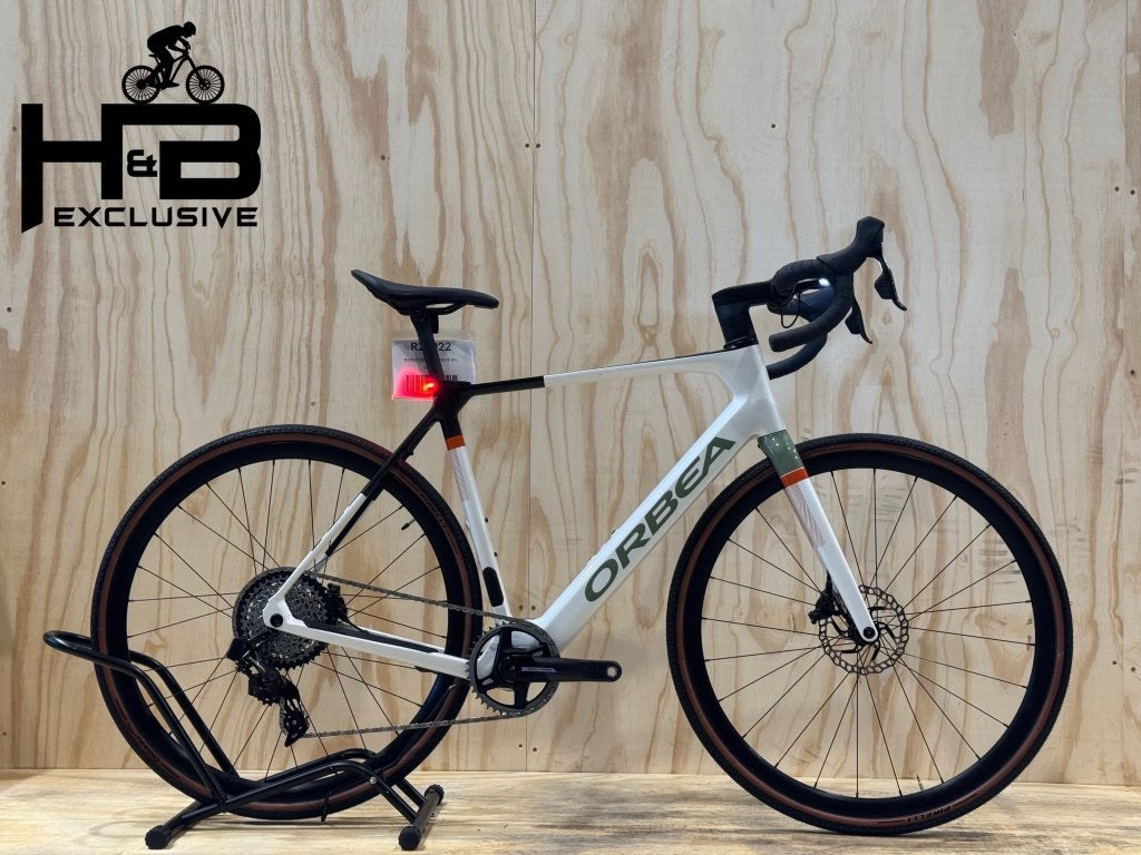 Orbea Gain M21e 1X Elektrische Gravelbike Force XPLR AXS, 28 inch, Carbon, 10 tot 15 versnellingen, Heren