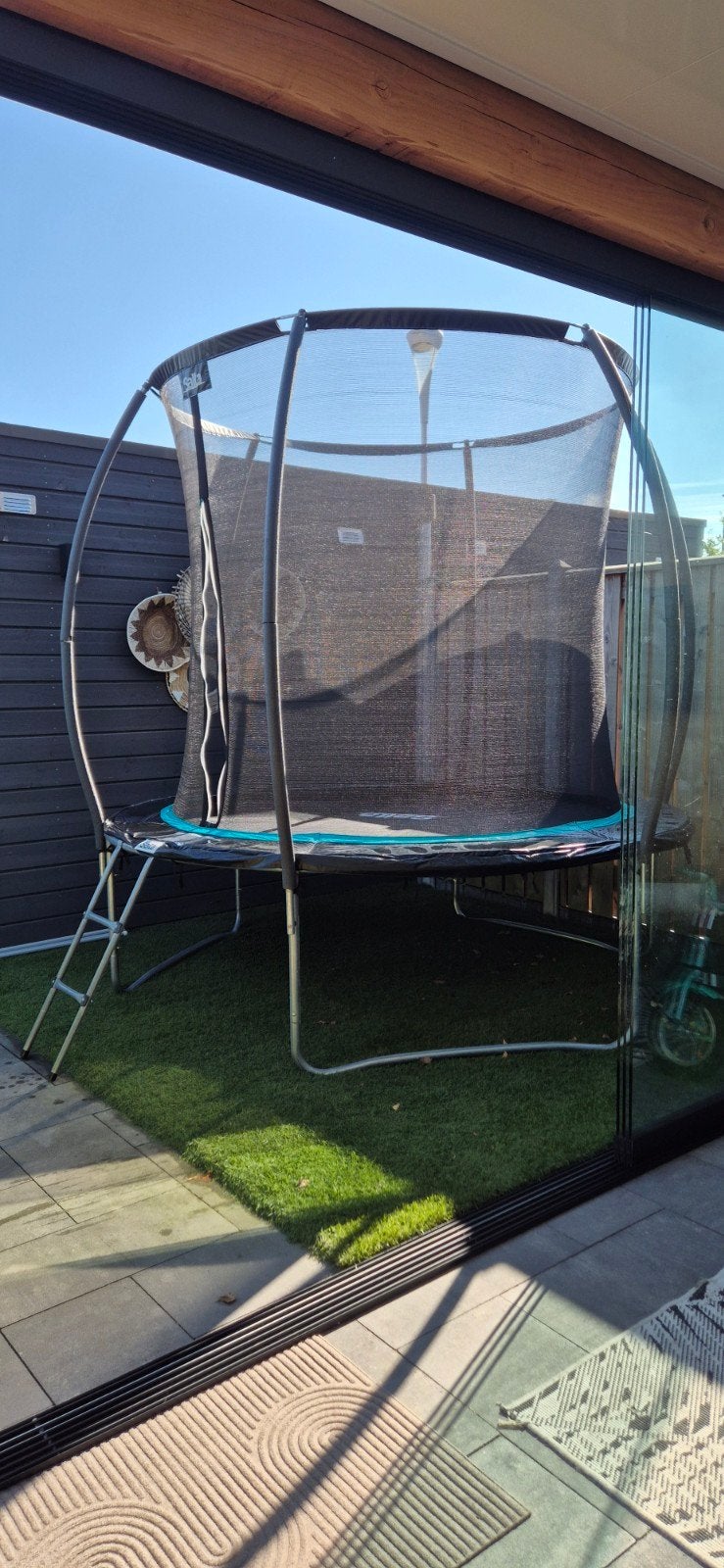 Trampoline Salta Cosmos 251 cm *ZGAN*, Ophalen, Zo goed als nieuw