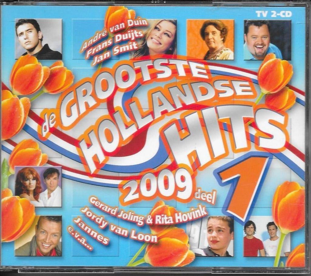 2 CD Box De Grootste Hollandse Hits 2009, Ophalen of Verzenden, Gebruikt, Levenslied of Smartlap