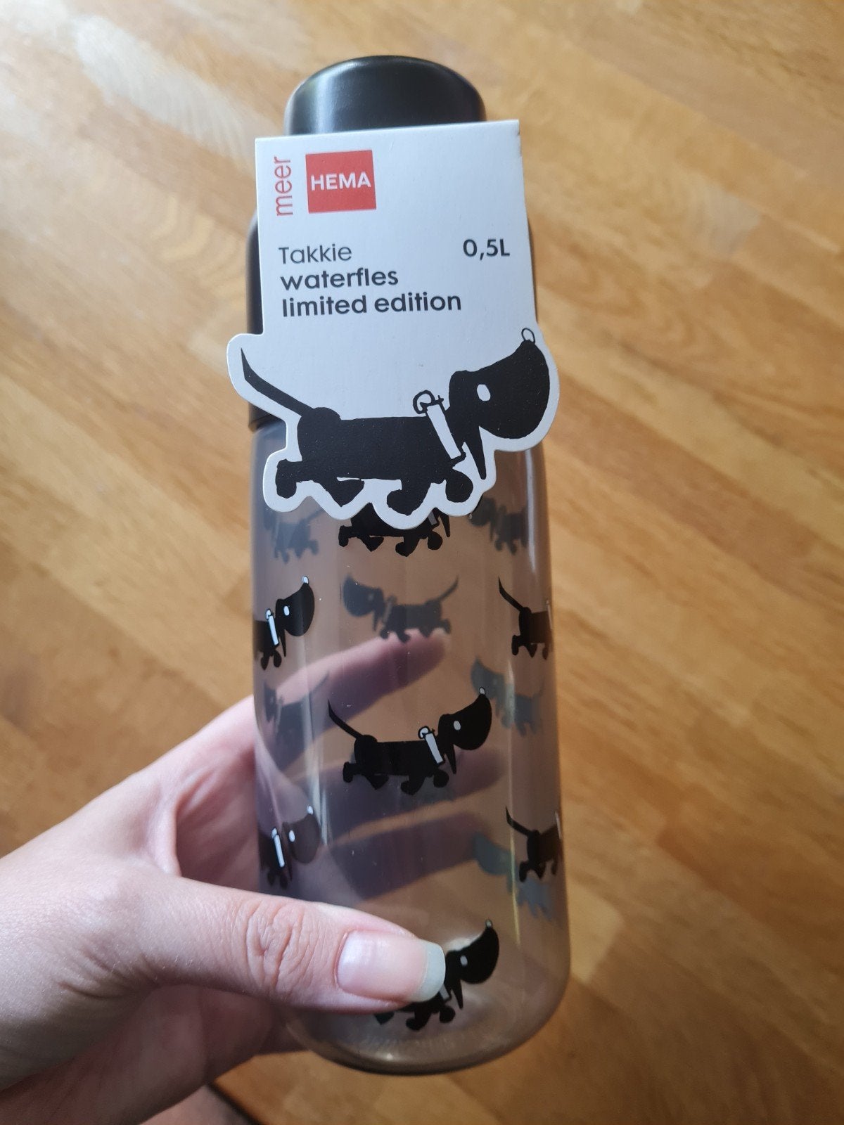 Takkie waterfles/drinkfles (Limited Edition) HEMA, Ophalen, Zo goed als nieuw