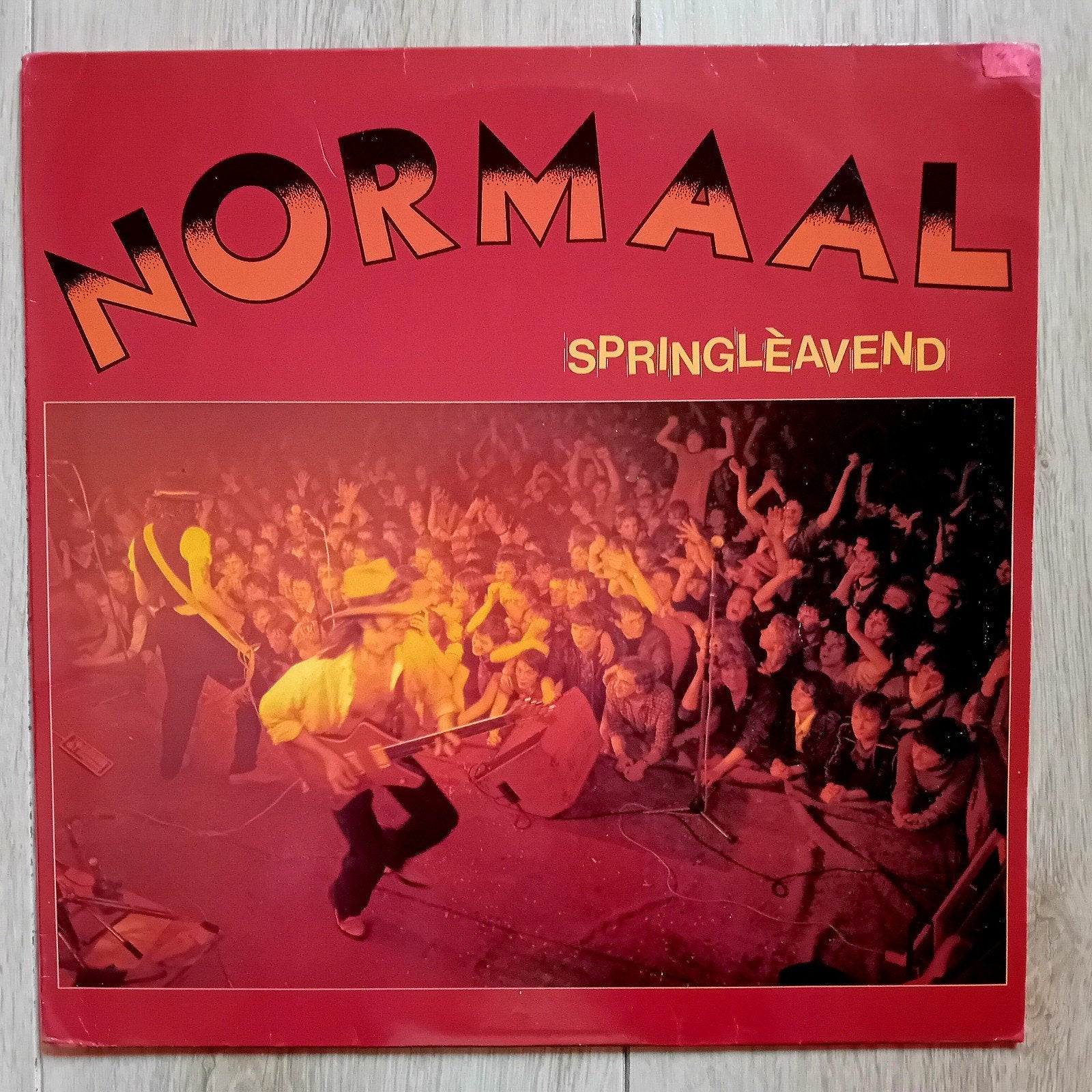 Normaal - Springleavend lp vinyl rock pop blues Jolink, Ophalen of Verzenden, Gebruikt