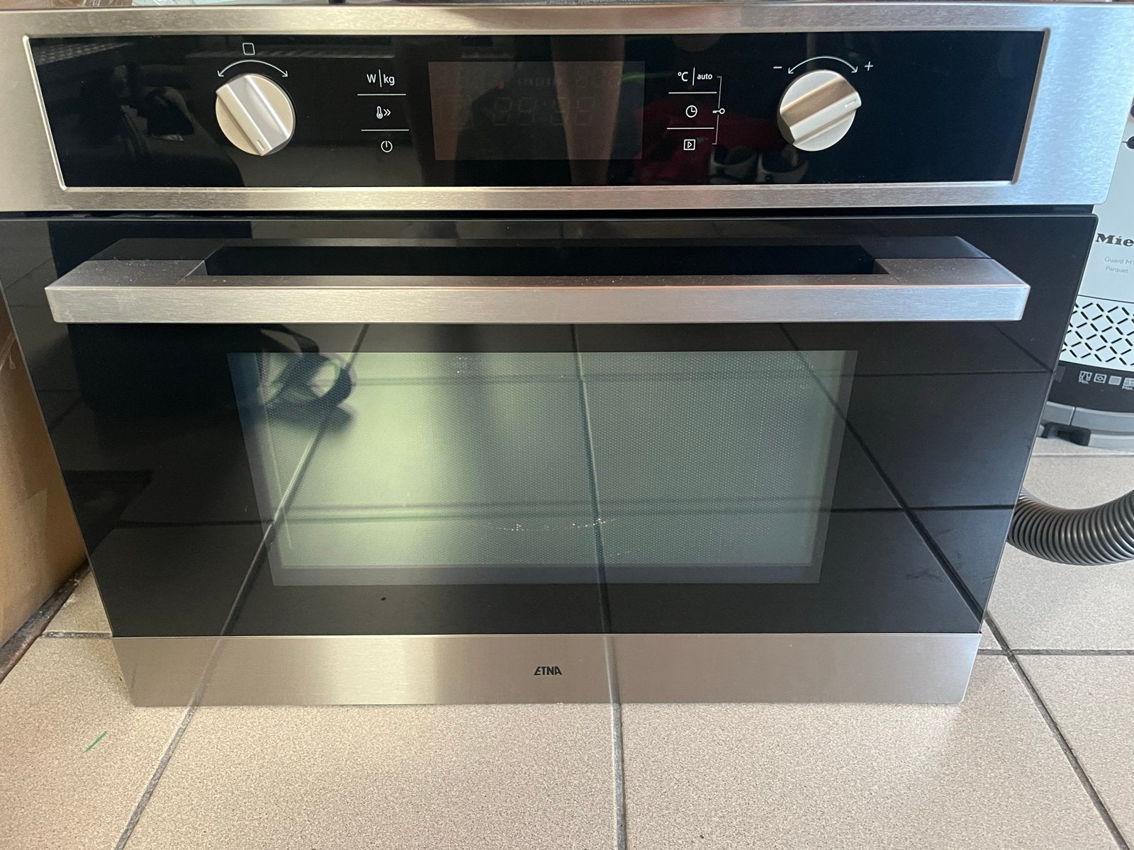 ETNA Combimagnetron - Zo goed als nieuw, Witgoed en Apparatuur, Magnetrons, Ophalen, Combimagnetron, 60 cm of meer, Grill