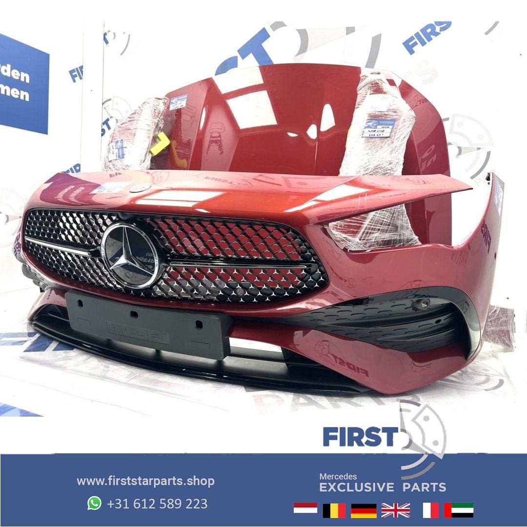 W118 CLA FACELIFT AMG VOORKOP ROOD 2022-2026 origineel Merce, Gebruikt, -, Voor, Ophalen of Verzenden