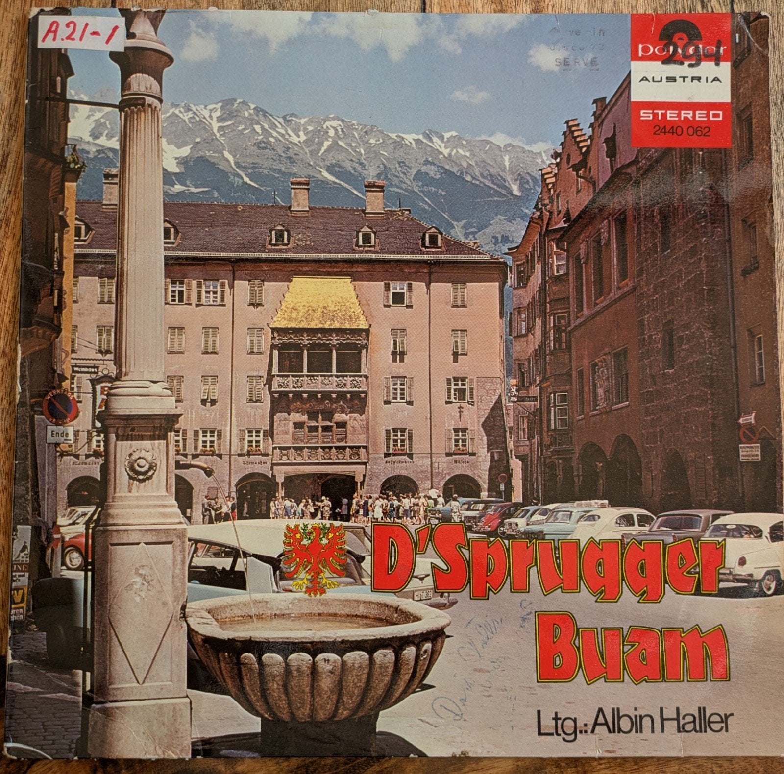 D'Sprugger Buam- D'Sprugger Buam Polydor 2440 062.  P1973, LP, Gebruikt, Ophalen of Verzenden, 12 inch