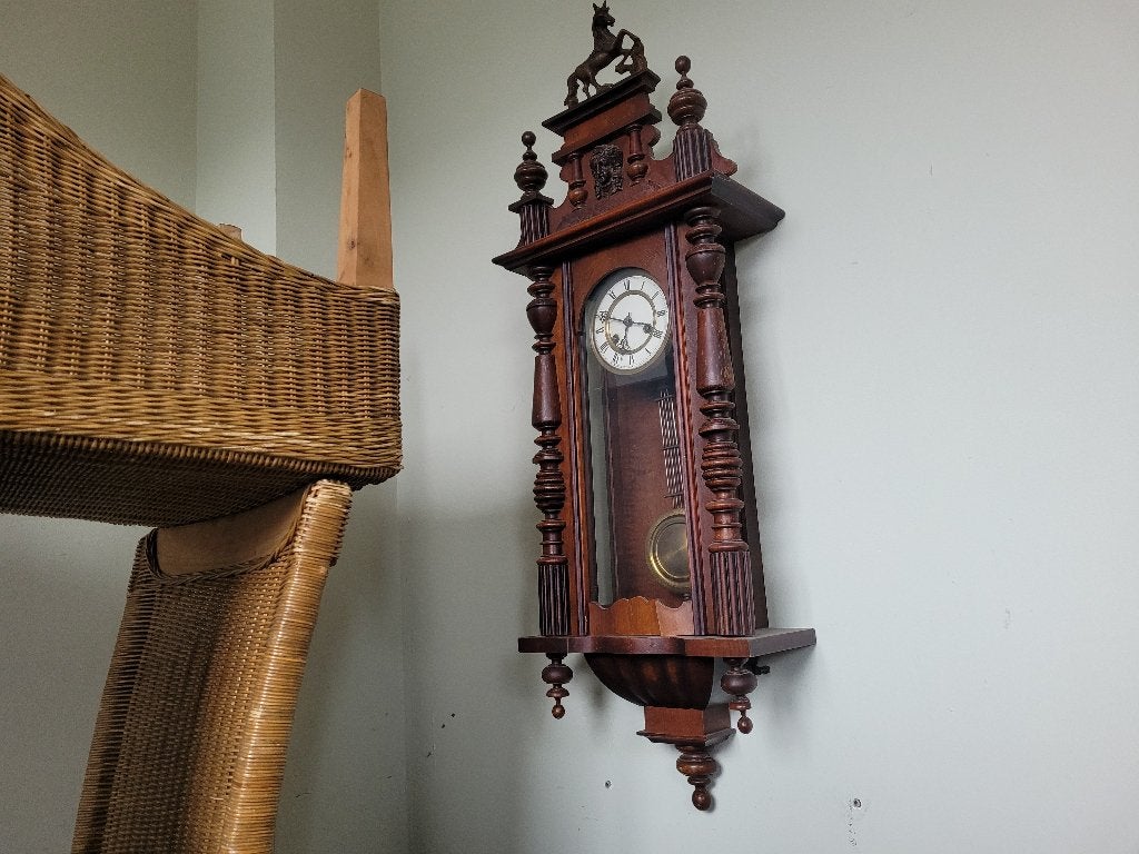 Wandklok   Oud / Antiek, Ophalen