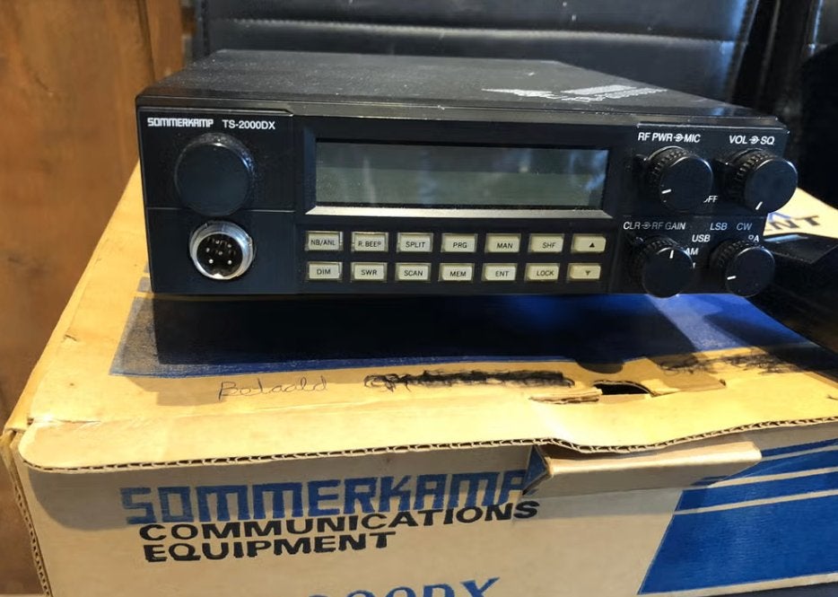 Sommerkamp TS2000dx in doos, Telecommunicatie, Zenders en Ontvangers, Ophalen of Verzenden, Zo goed als nieuw, Zender en Ontvanger