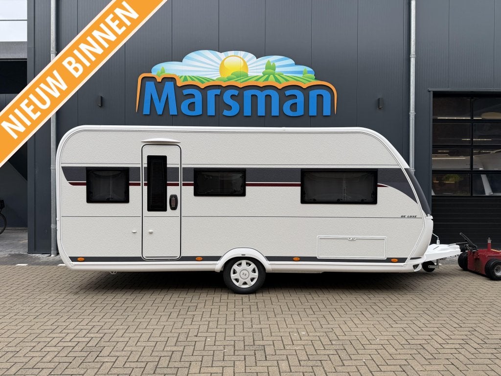 Hobby De Luxe 495 UL Model 2027, Caravans en Kamperen, Rondzit, Hobby, Overige typen, Tot en met 4