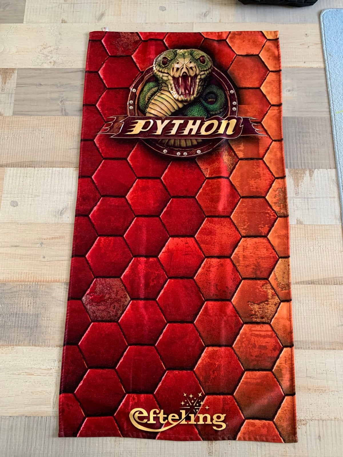 Efteling handdoek python, Ophalen of Verzenden, Zo goed als nieuw