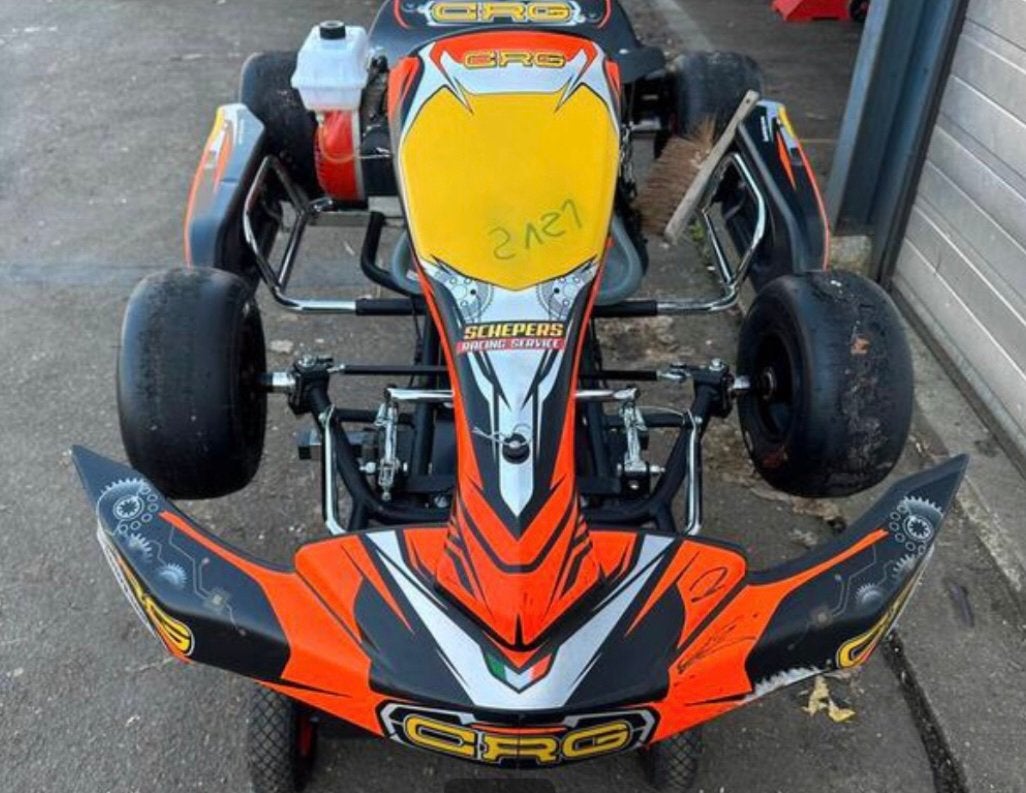 Puffo crg kinderkart comer 50 cc kart, Sport en Fitness, Ophalen, Zo goed als nieuw, Kart
