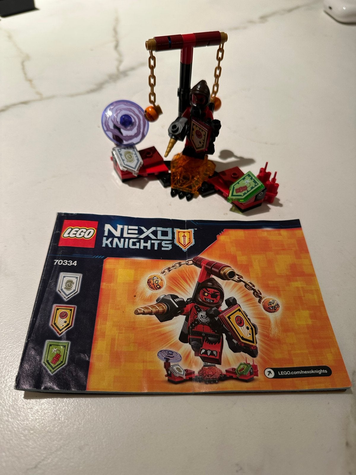 Lego NEXO KNIGHTS 70334 Ultimate Beast Master - ophalen, Ophalen, Gebruikt, Lego, Compleet