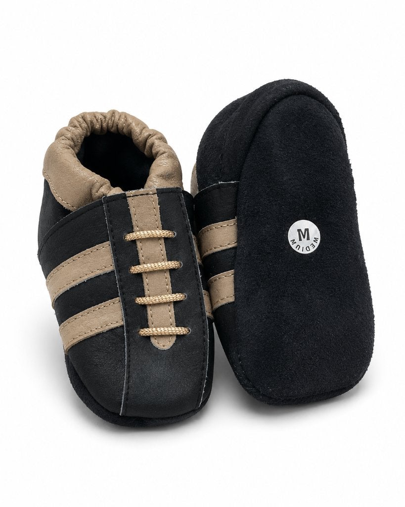 OXXY zwarte Babyslofjes M (maat 20) – Sneakerdesign, Schoentjes, Oxxy, Jongetje of Meisje, .