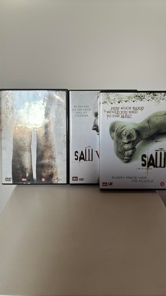 DVD Saw, Ophalen of Verzenden, Zo goed als nieuw, Gehele gezicht
