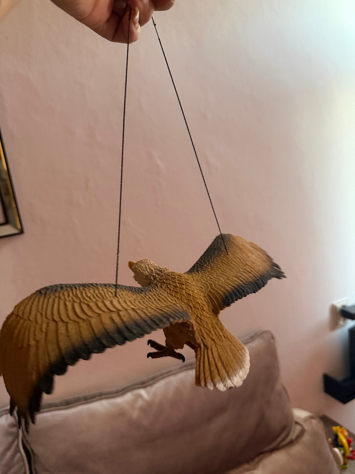 Vliegende Arend Decoratie - Realistisch Model, Ophalen of Verzenden, Gebruikt