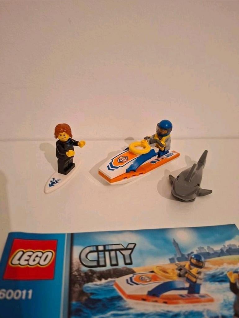 2x Lego city 60011 compleet met boekje, Ophalen of Verzenden, Gebruikt, Complete set, Lego