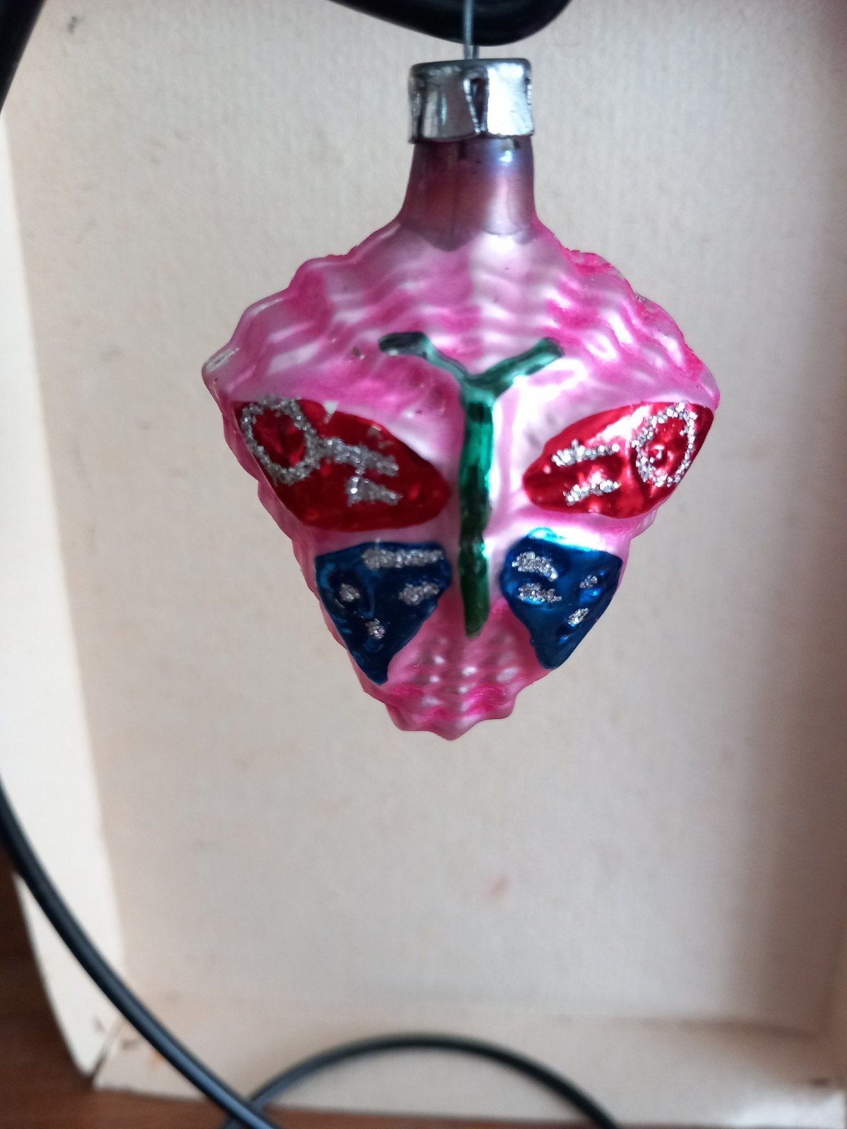 Vintage kerstbal, Ophalen, Gebruikt