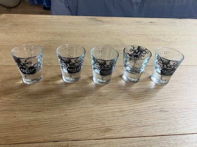 krakan glazen, Ophalen, Nieuw, Borrel- of Shotglas