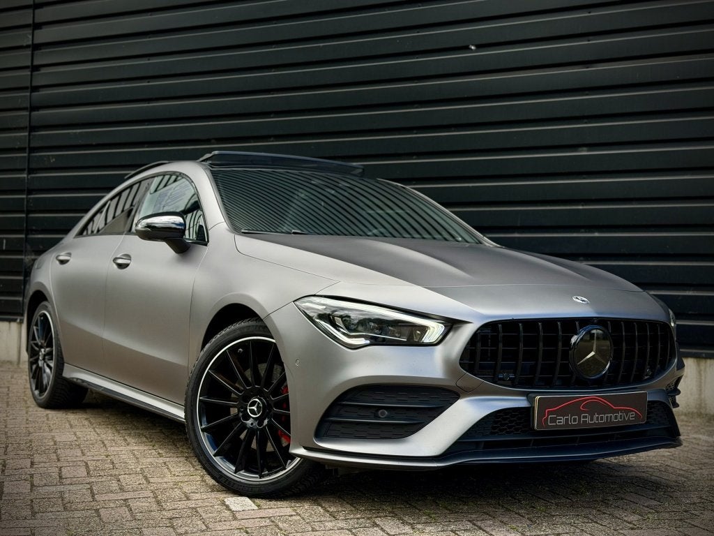 Mercedes-Benz CLA-Klasse 250 e AMG PANO|HUD|360|BURMES|DISTR, CLA, Gebruikt, 4 cilinders, Bedrijf