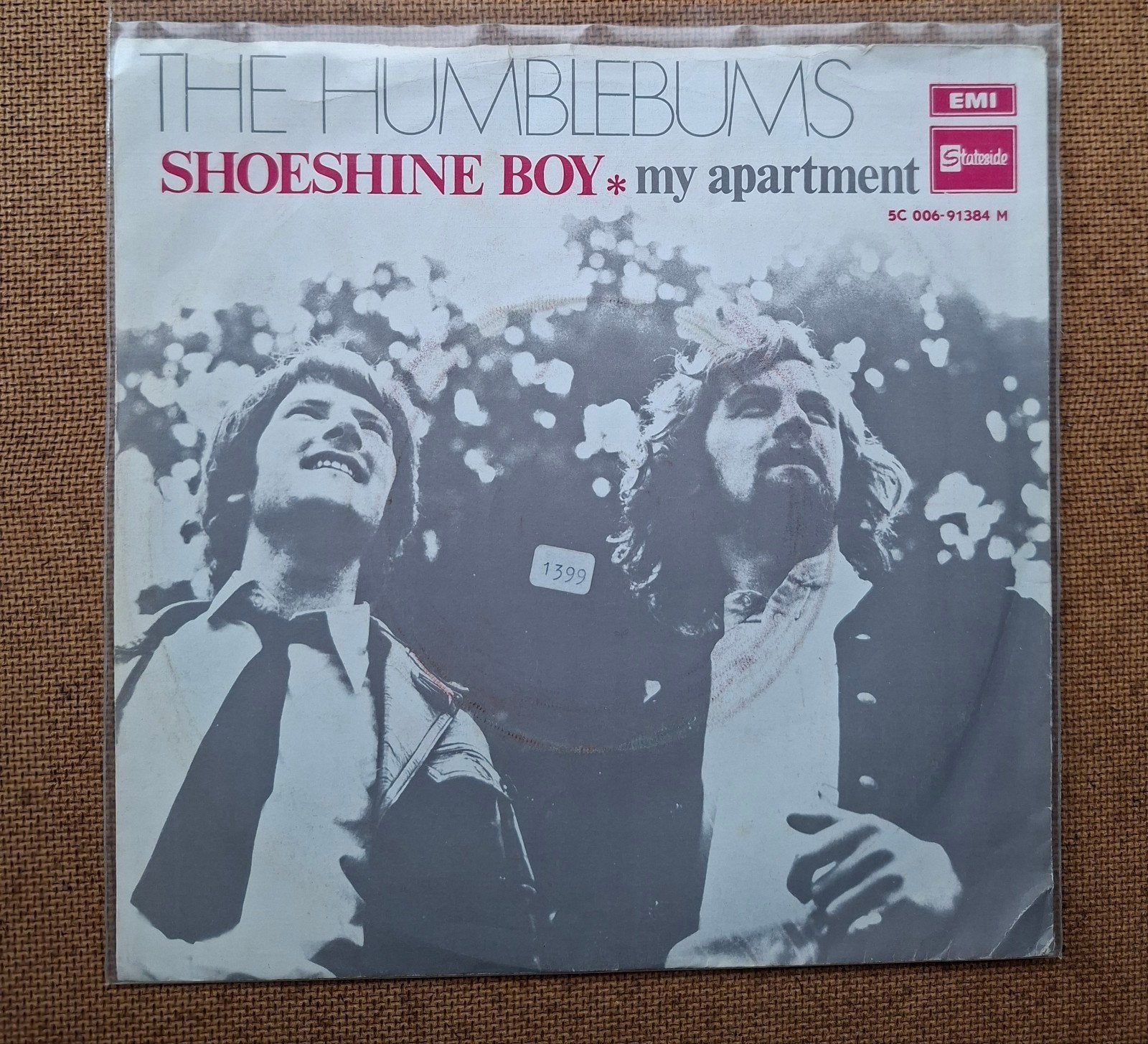 Humblebums - Shoeshine boy - Single is TOP, Ophalen of Verzenden, Gebruikt, 7 inch, Pop