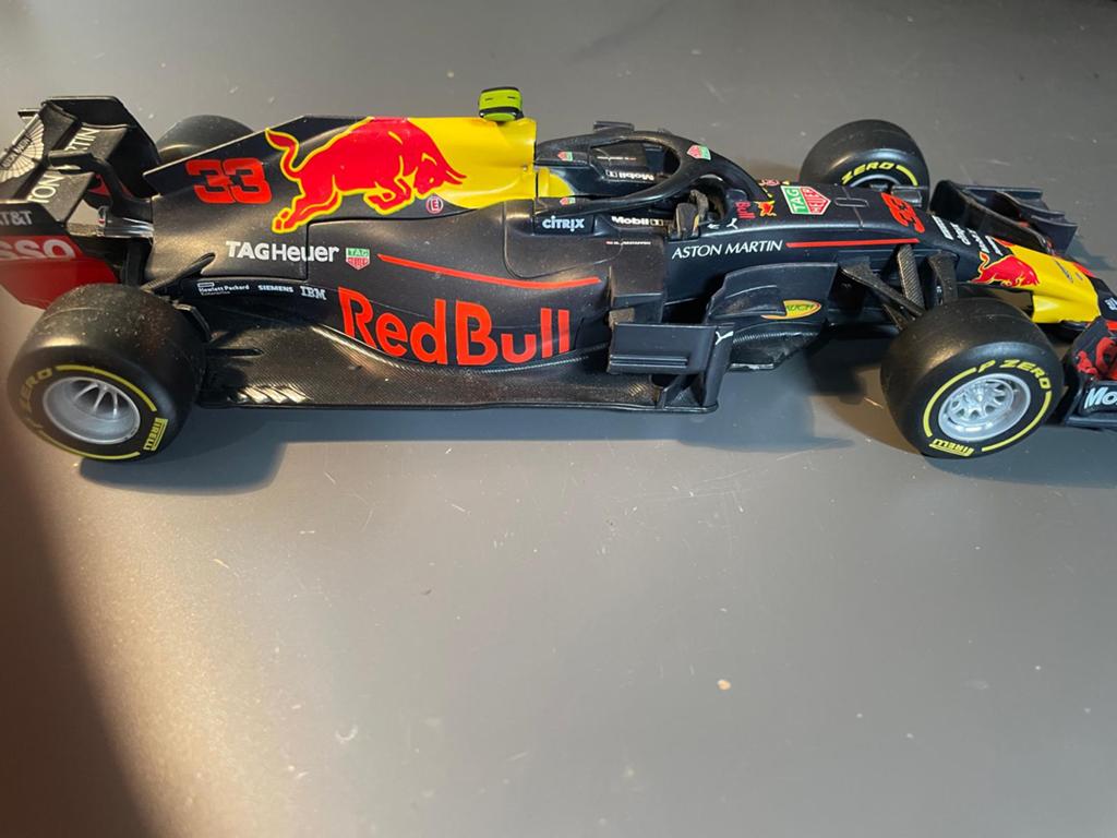 Redbull F1 auto max verstappen, Ophalen of Verzenden, Zo goed als nieuw, Auto, Bburago