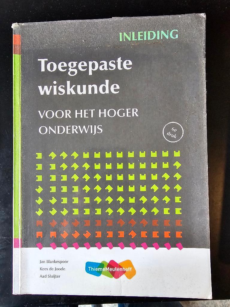 toegepaste wiskunde, Boeken, Studieboeken en Cursussen, Gelezen, HBO, Beta, Ophalen of Verzenden
