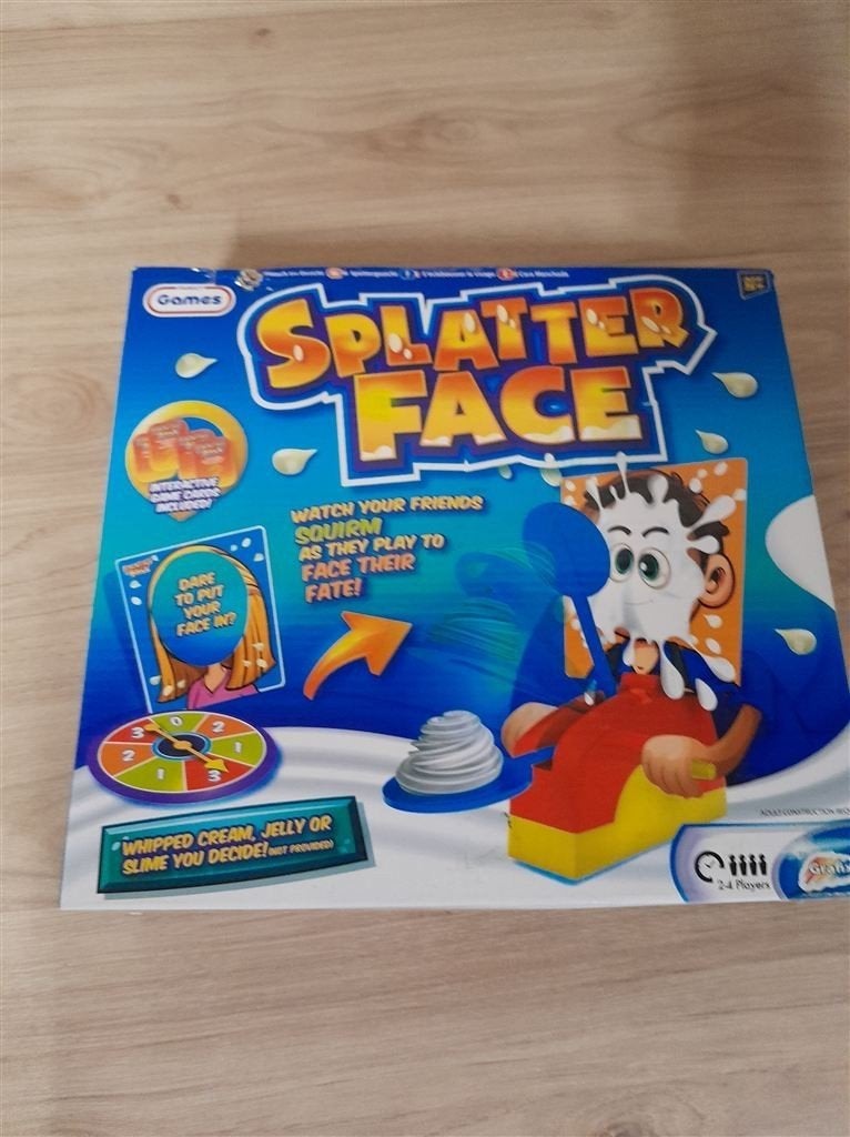 Spaller face - slagroom spel - s1838, Verzenden, Zo goed als nieuw