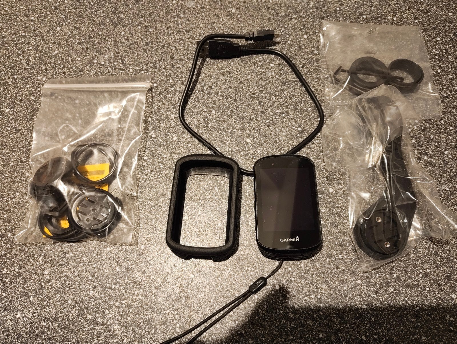 Garmin Edge 530 met mountainbike bumper en accessoires, Ophalen of Verzenden, GPS, Gebruikt