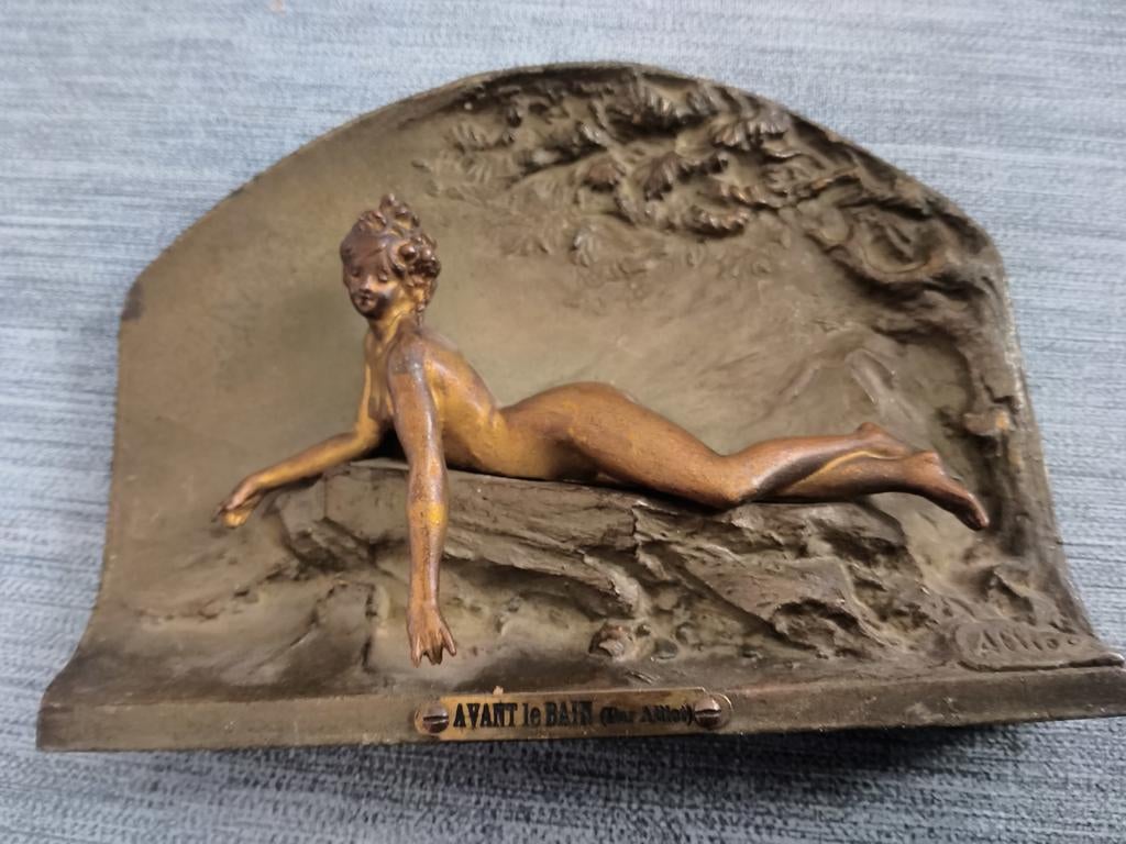 Sculptuur brons, Ophalen of Verzenden