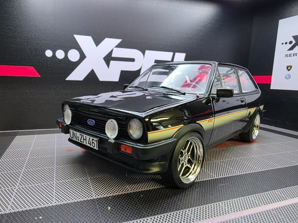 Ford Fiesta XR2 MK1 1981 1:18 in OVP op Ronal RS velgen, Ophalen of Verzenden, Nieuw, Norev