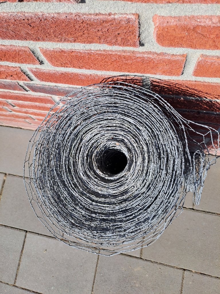 afrastering gaas gegalvaniseerd niet gratis, Tuin en Terras, Gaas en Draad, Ophalen, Zo goed als nieuw, 20 meter of meer, Gaas