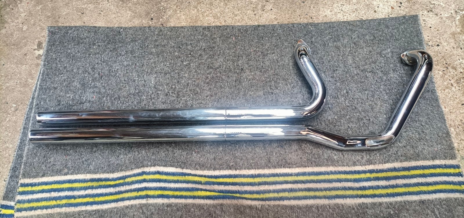 Vance and Hines longshots in goede staat., Motoren, Ophalen, Gebruikt