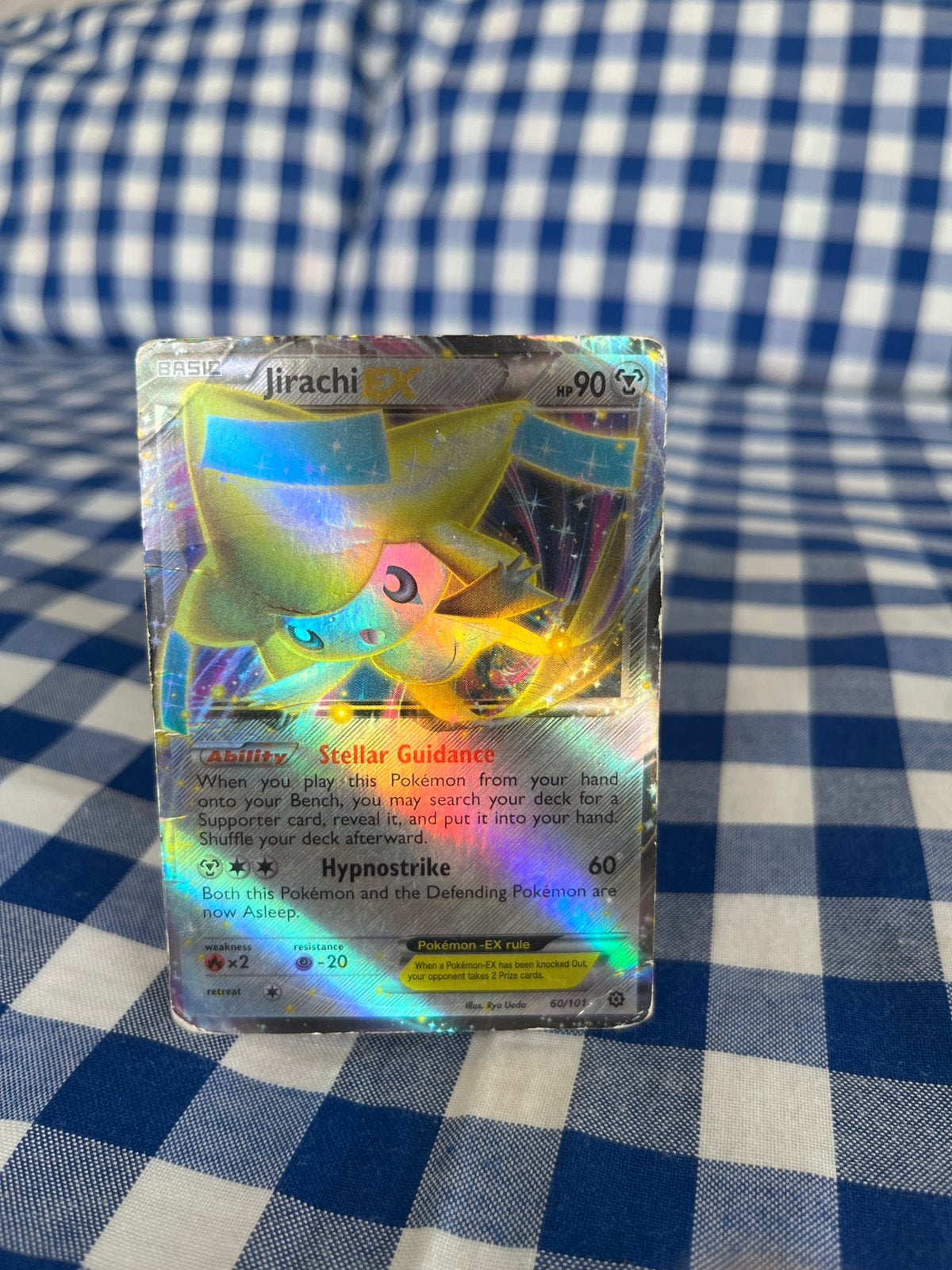 Pokémon Jirachi EX 60/101, Ophalen of Verzenden, Gebruikt