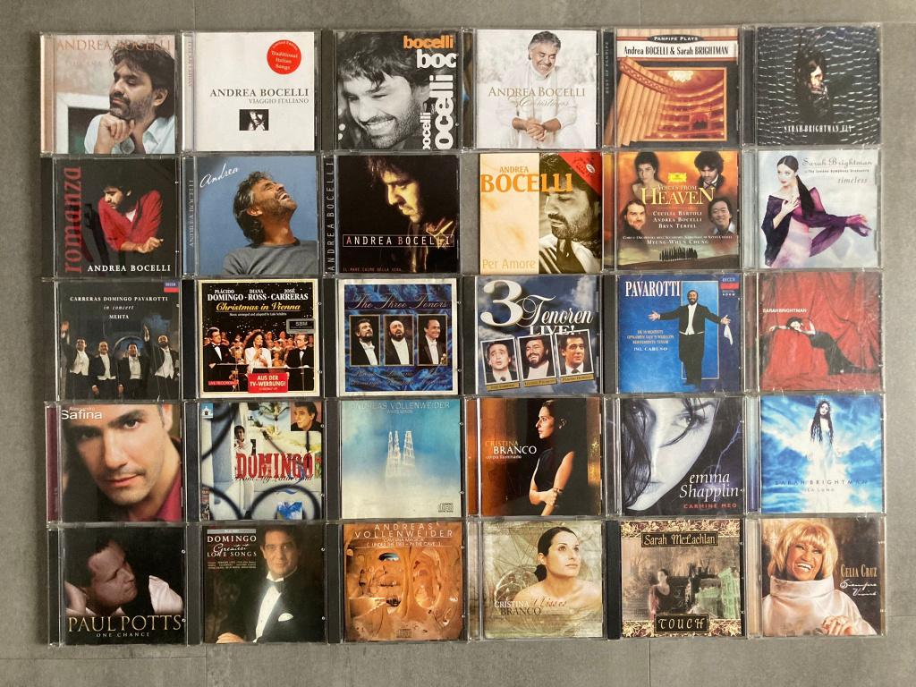 Andrea Bocelli,Potts,Chaplin,Pavarotti,Branco,Safina,Bright, Cd's en Dvd's, Cd's | Klassiek, Zo goed als nieuw, Opera of Operette