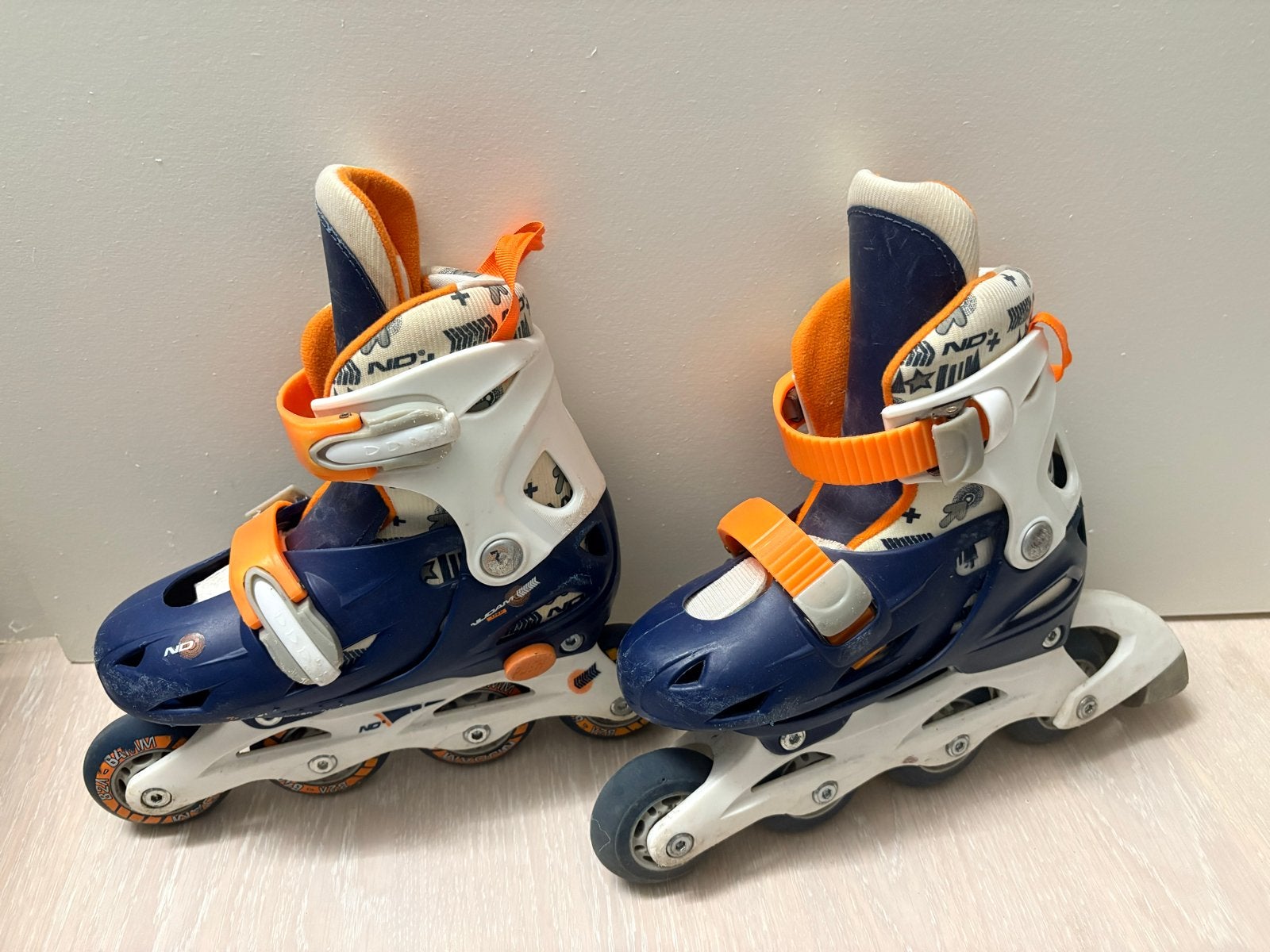 Nijdam verstelbare skeelers, maat 30-33, Overige merken, Kinderen, Ophalen of Verzenden, Inline skates 4 wielen