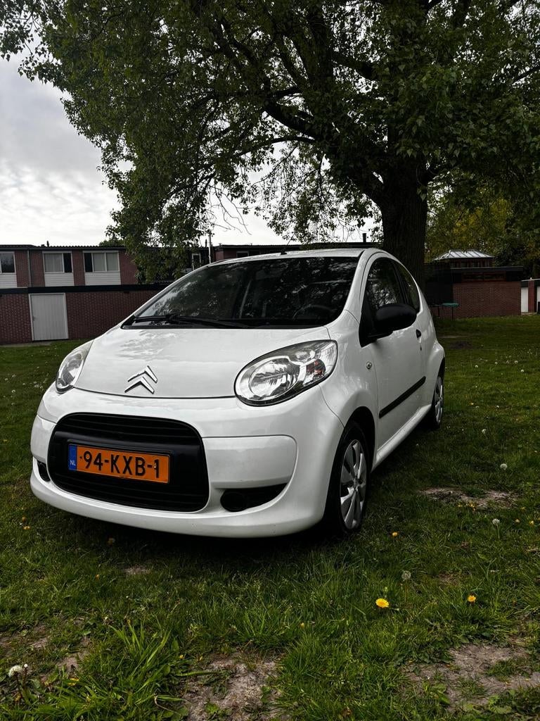 Citroën C1 1.0 3-DRS 2010 Wit, Auto's, Voorwielaandrijving, 4 stoelen, C1, Origineel Nederlands