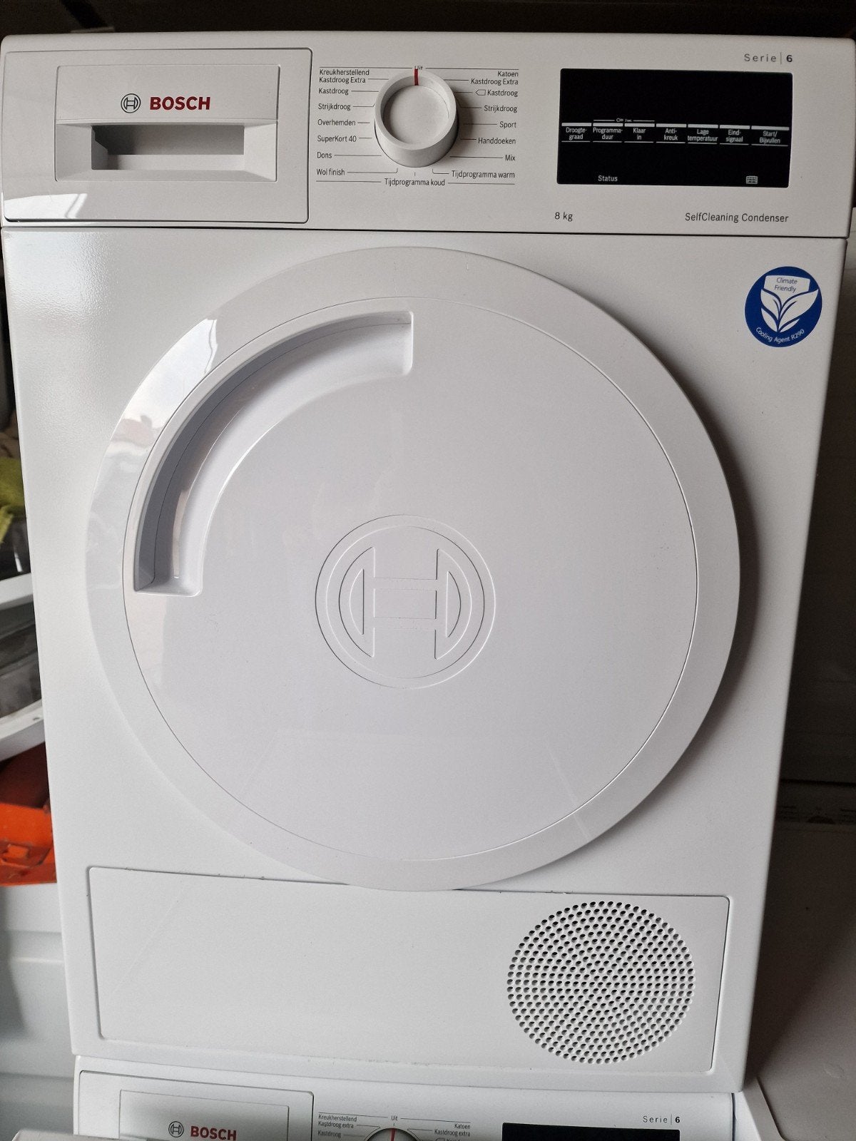 Bosch Serie 6 SelfCleaning wartepompdroger 8 kg A+++, Witgoed en Apparatuur, Anti-kreukfase, 8 tot 10 kg, Ophalen of Verzenden