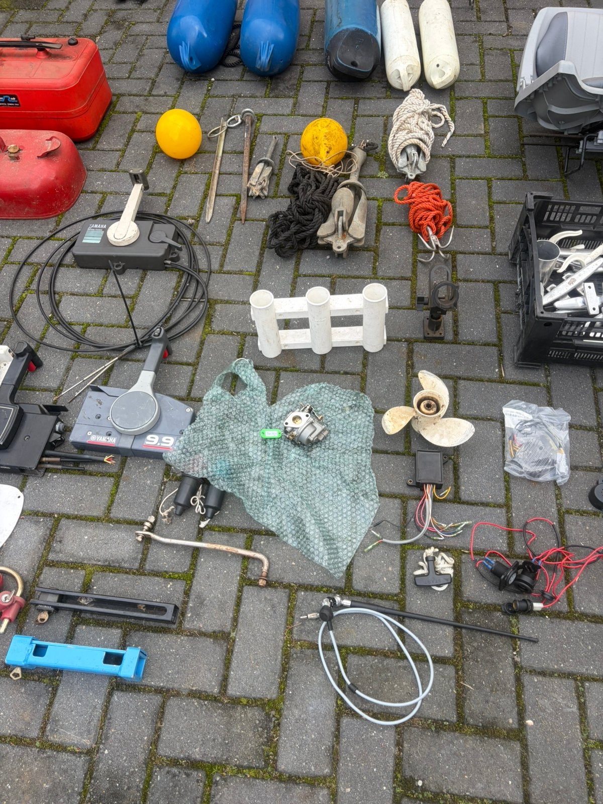 Grote partij bootonderdelen / bootspullen, Ophalen of Verzenden, Motor en Techniek, Motorboot