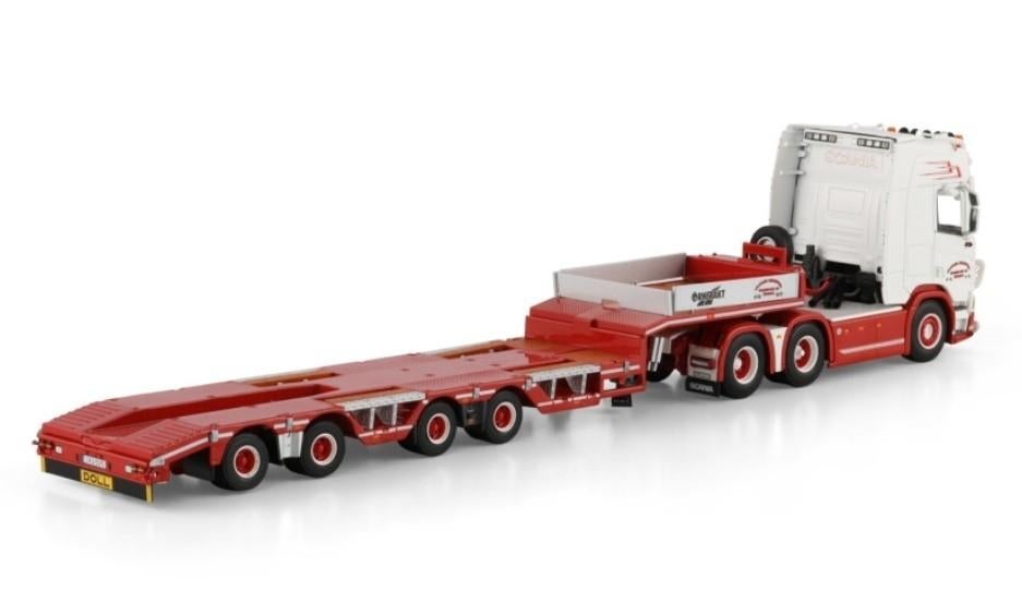 WSI SCANIA R HIGHLINE 6X2 + DIEPLADER CHRISTER TRANSPORT, ., Nieuw, Ophalen of Verzenden, Bus of Vrachtwagen