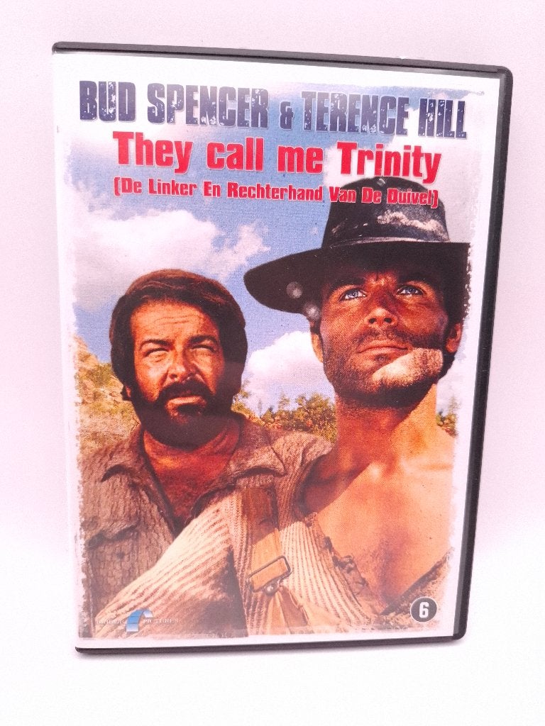 Bud Spencer & Terence Hill - They call me Trinity dvd, Nederlands, Ophalen of Verzenden, Zo goed als nieuw, Vanaf 6 jaar