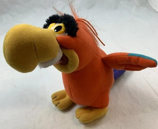 Disney Mattel Jago Papegaai Knuffel 23cm Vintage Aladdin