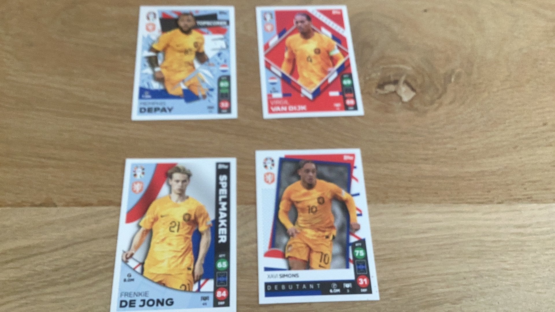 Depay, van Dijk,de Jong, en Simons, Ophalen of Verzenden, Gebruikt, Plaatje