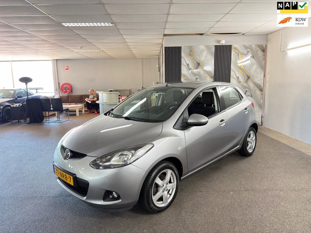 Mazda 2 1.3 S Apk NieuwDealer-Onderhouden,Airco,E-Ramen,Lm v, Voorwielaandrijving, Stof, Gebruikt, 4 cilinders
