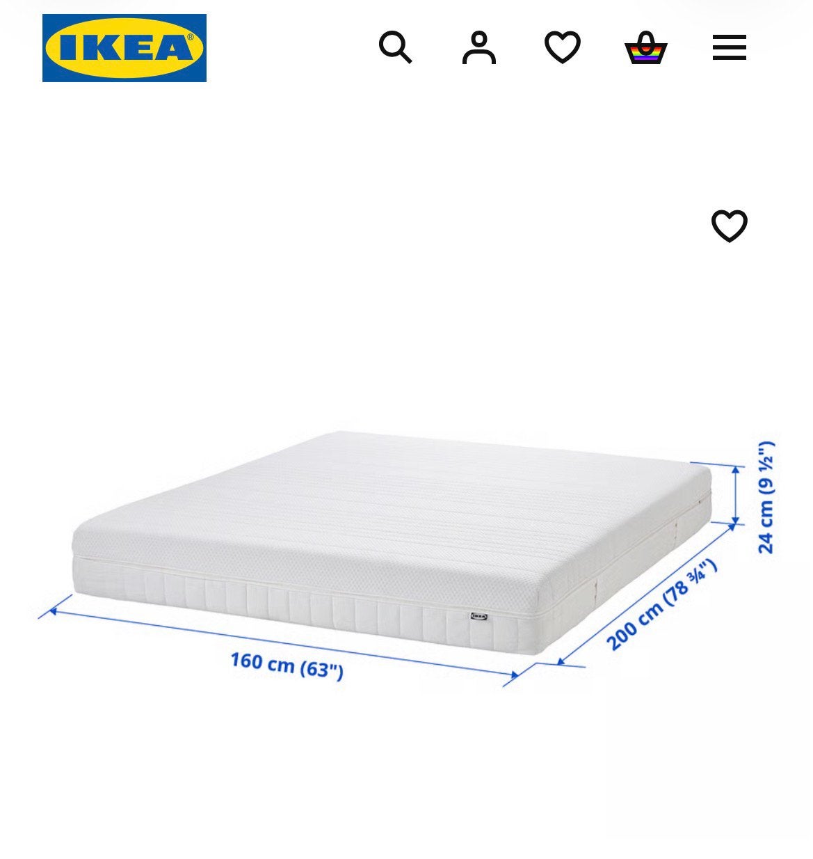Het is medisch goed voor het lichaam en comfortabel., Ophalen, Matras, 200 cm, 160 cm