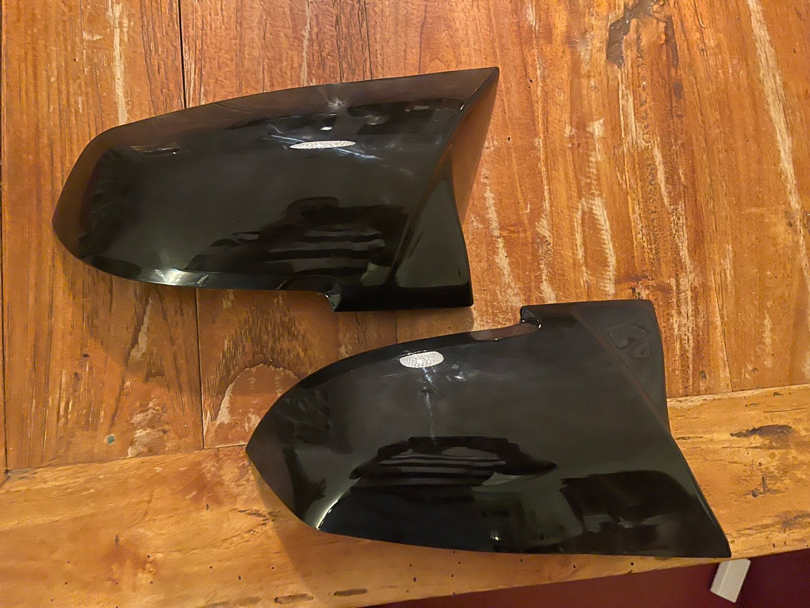 Zwarte spiegelkappen BMW F20 / F30, Auto-onderdelen, Ophalen of Verzenden, BMW